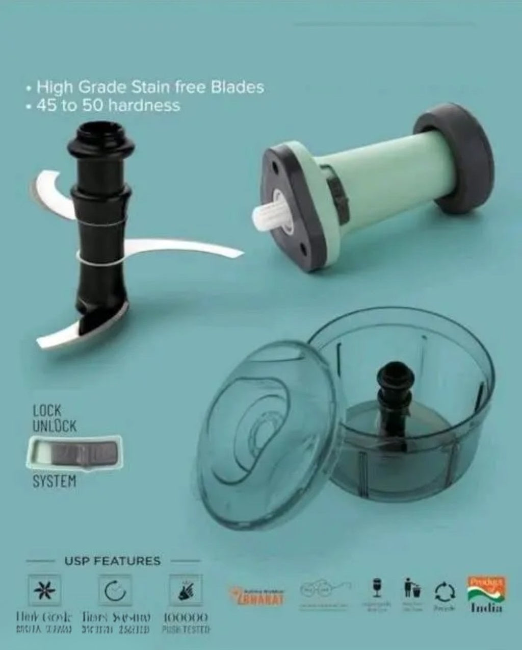 Smart Chopper mixer cut