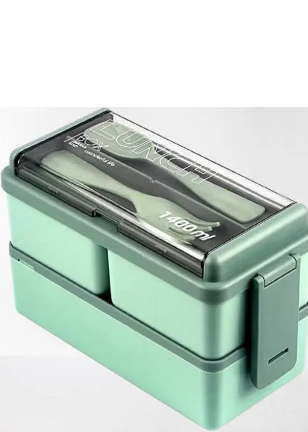 Microwave Safe Insulated Lunch Box with Spoon