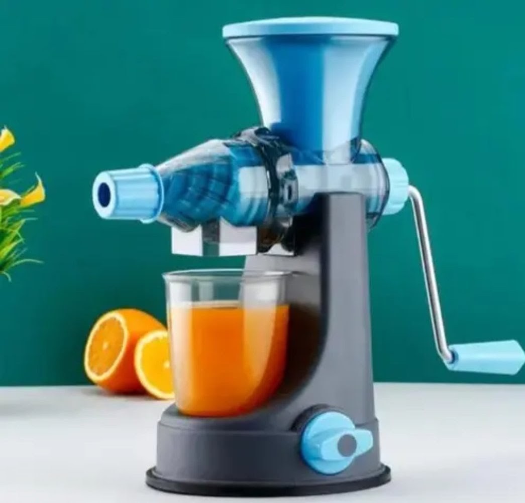 Heavy Duty Hand Juicer For Carrot ,Fruits And Vegitables With Steel Handle,Vacuum Locking System,Shake,Smoothies,travel Juicer, Orange juicer, Manual Juicer For Fruits, Machine